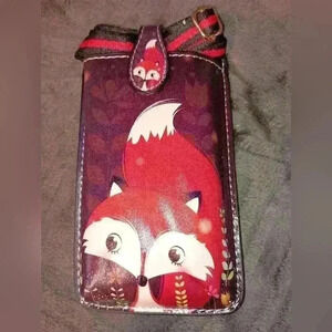 2 FOR 25$ NEW cute fox vintage Phone holder - (#150)